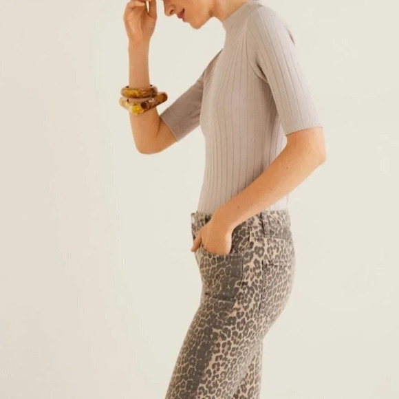 Leopard print denim - Picture 4 of 16